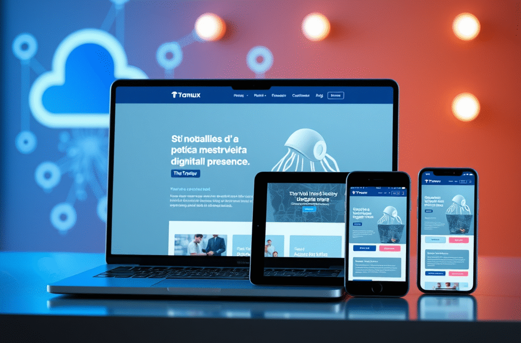 Websites Tronux: presença digital com objetividade e eficiência